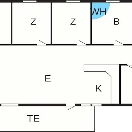 8 Person In Vaeggerlose Feriehus