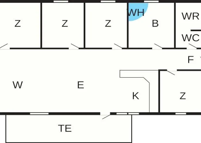 8 Person In Vaeggerlose Feriehus